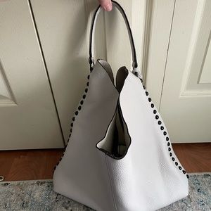 Rebecca Minkoff hobo bag. Neutral “chalk” color. NWOT